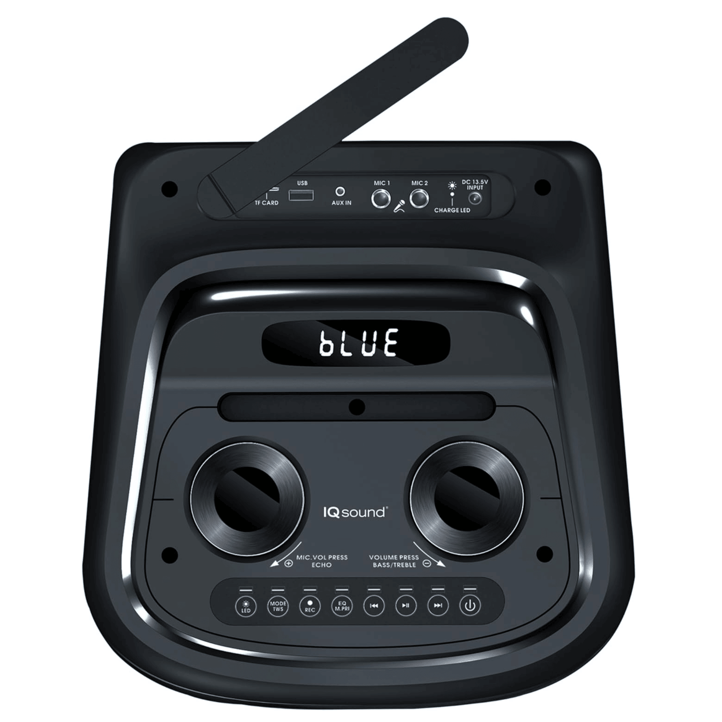 IQ Sound TorusFLEX 2x10-Inch Portable Bluetooth DJ Speaker