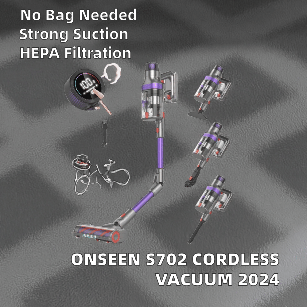 PSV20-6P  25KPa Powerful Wireless Vacuum Cleaner-Ideal for Vehicles,