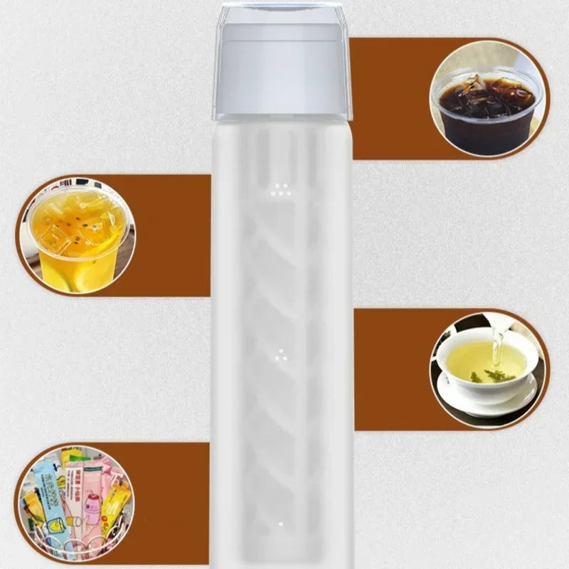 Coffee Cold Brew Pot Brewer Frosted Glass Coffee Cold Brew Pot Built-in Filter Filter Coffee Cold Brew Bottle with Brush