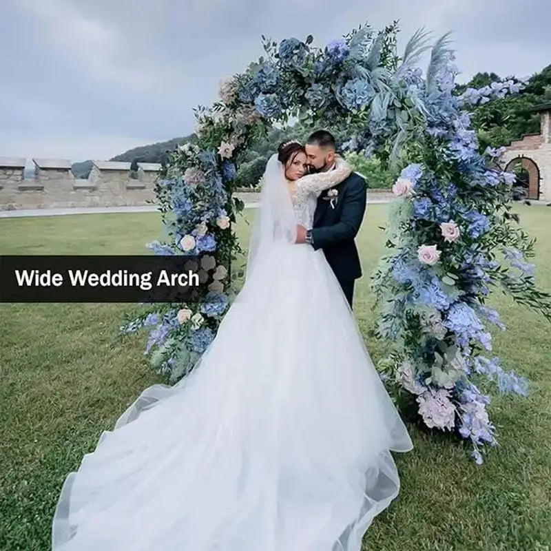 Metal Garden Arch Climbing Plants Metal Garden Arch Balloon Decor Arbor Wedding Decoration Flowers Frame Backdrop Stand For Lawn