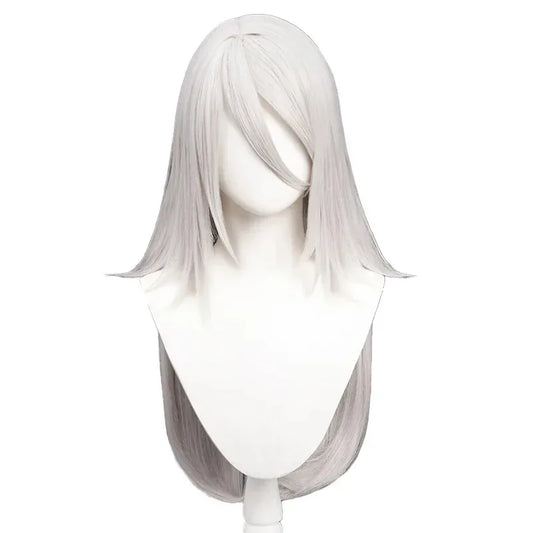 IN STOCK A2 Wig Cosplay Game Cosplay DokiDoki YoRHaa Type A No.2 Women Long Silver Hair A2 Wig Free Wig Cap
