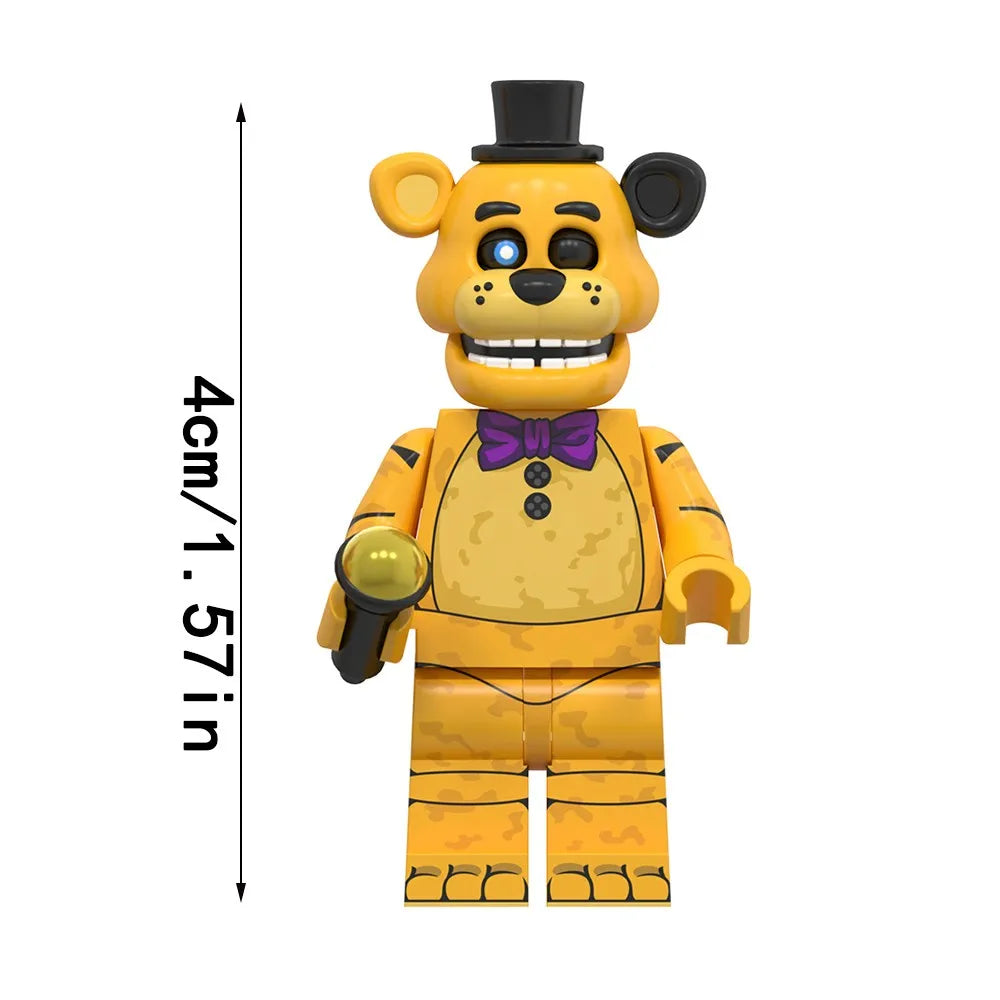 8pcs Children's Building Figures Toys Small Particles Building Accessories Bricks Figures Educational Toys Bricks Birthday Gifts