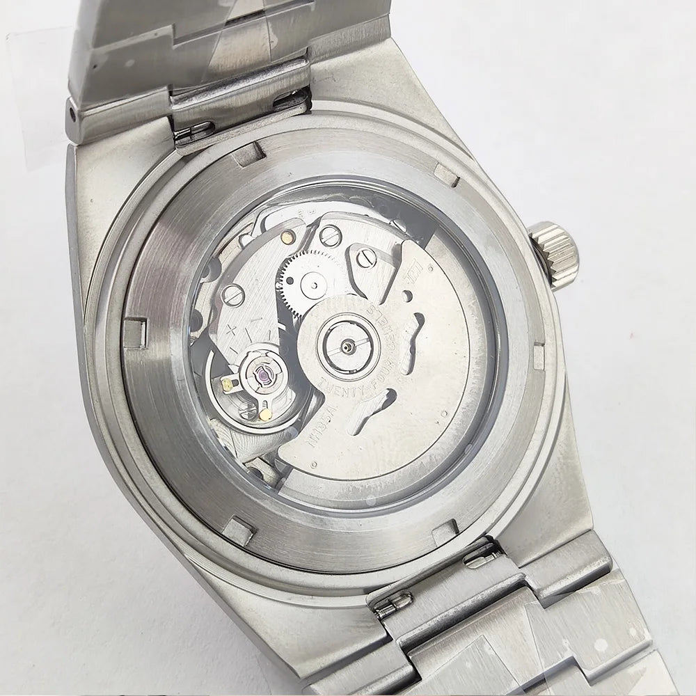 New Luxury Men's watch Stainless steel sapphire glass 10Bar waterproof wrist watch NH35 Movement Automatic mechanical NH35 watch