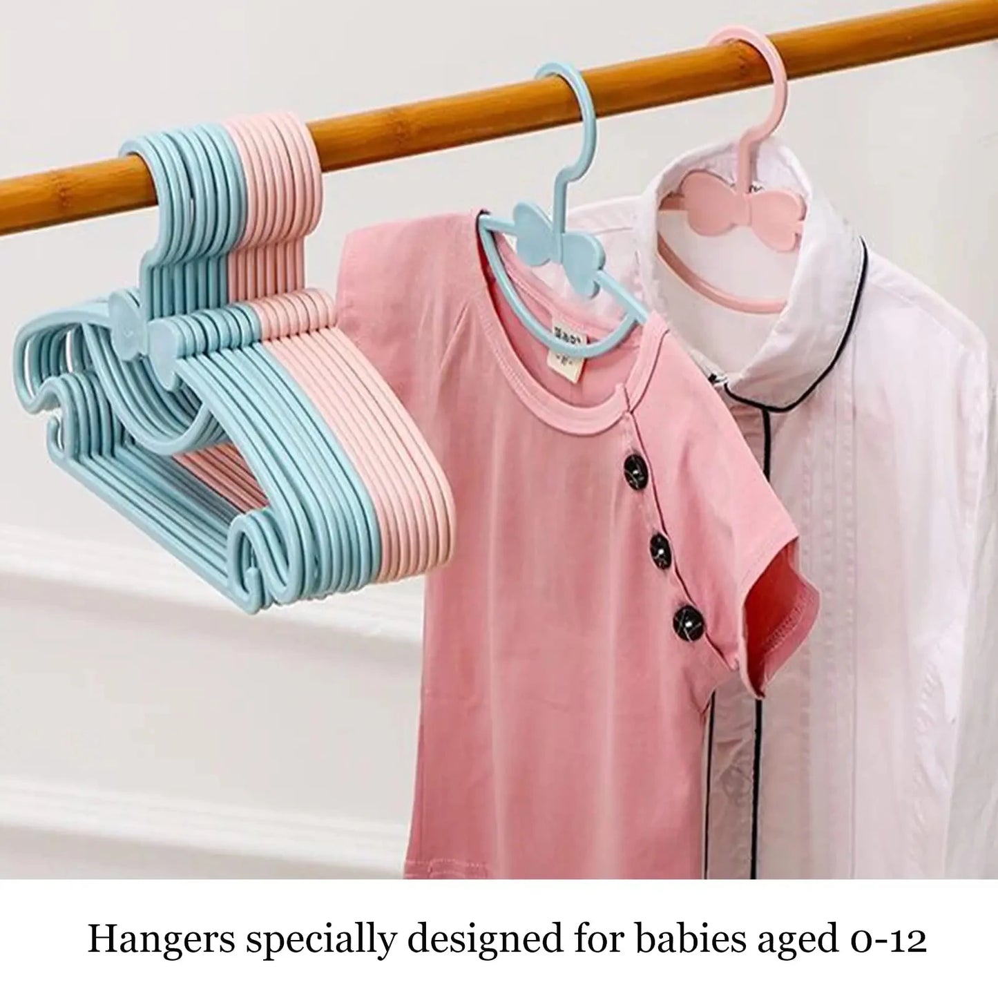 Baby Hanger 10pcs Kids Clothes Hanger Rack Display Cute Hanger Hanger Clip Hanger Wholesale