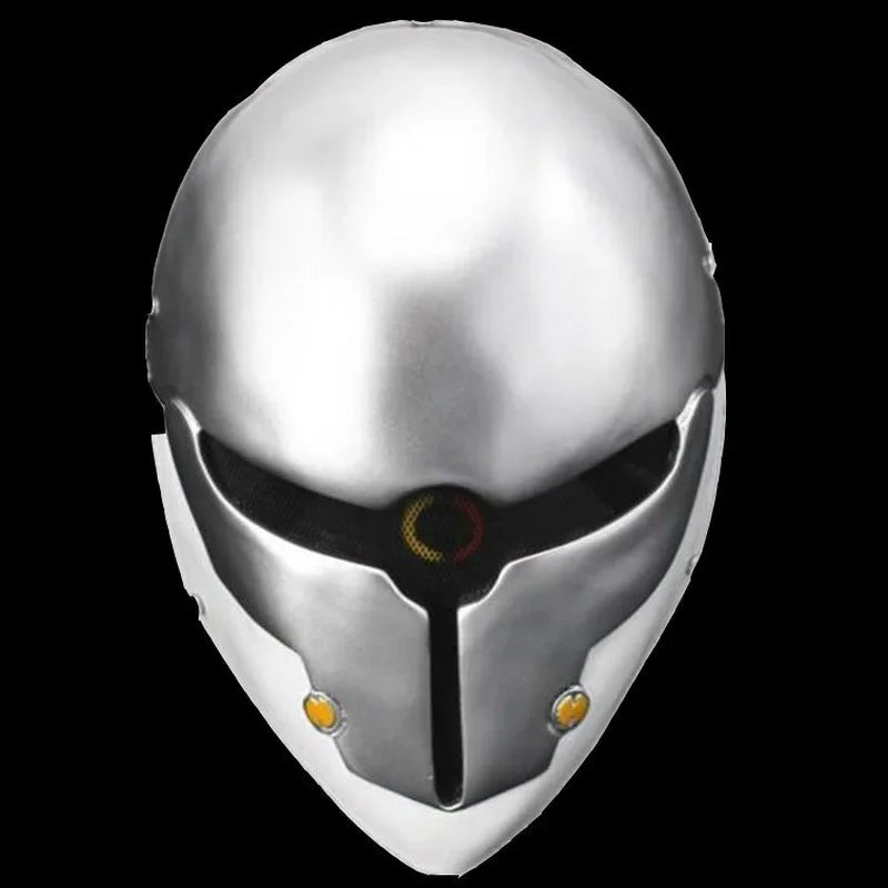 Grey Machine Fox Mask Halloween Mask Christmas Masquerade Party Party Resin Face Mask Fox Mask Anime Mask Cosplay Grey Fox Masks