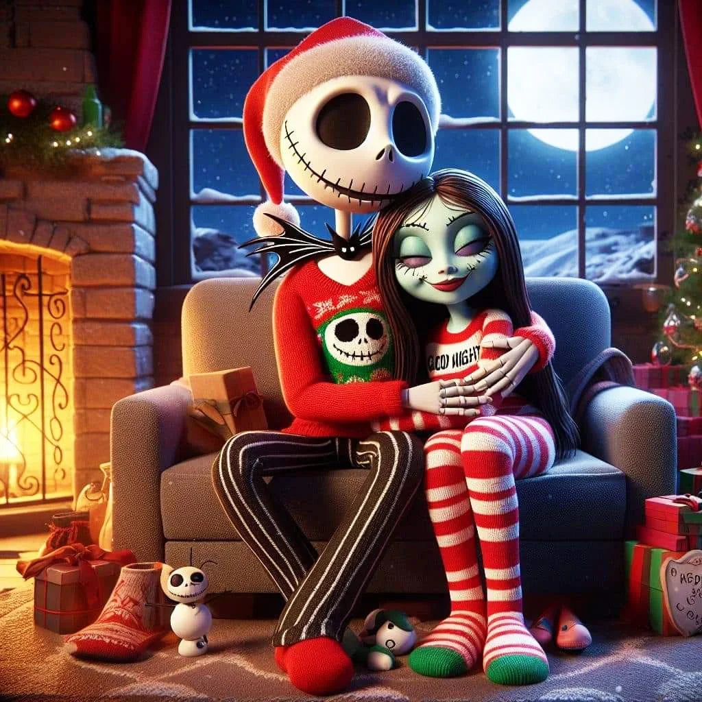 Disney 5D Diamond Embroidery Jack Rhinestone Pictures Painting Cartoon Full Drill Mosaic Nightmare Before Christmas Holiday Gift