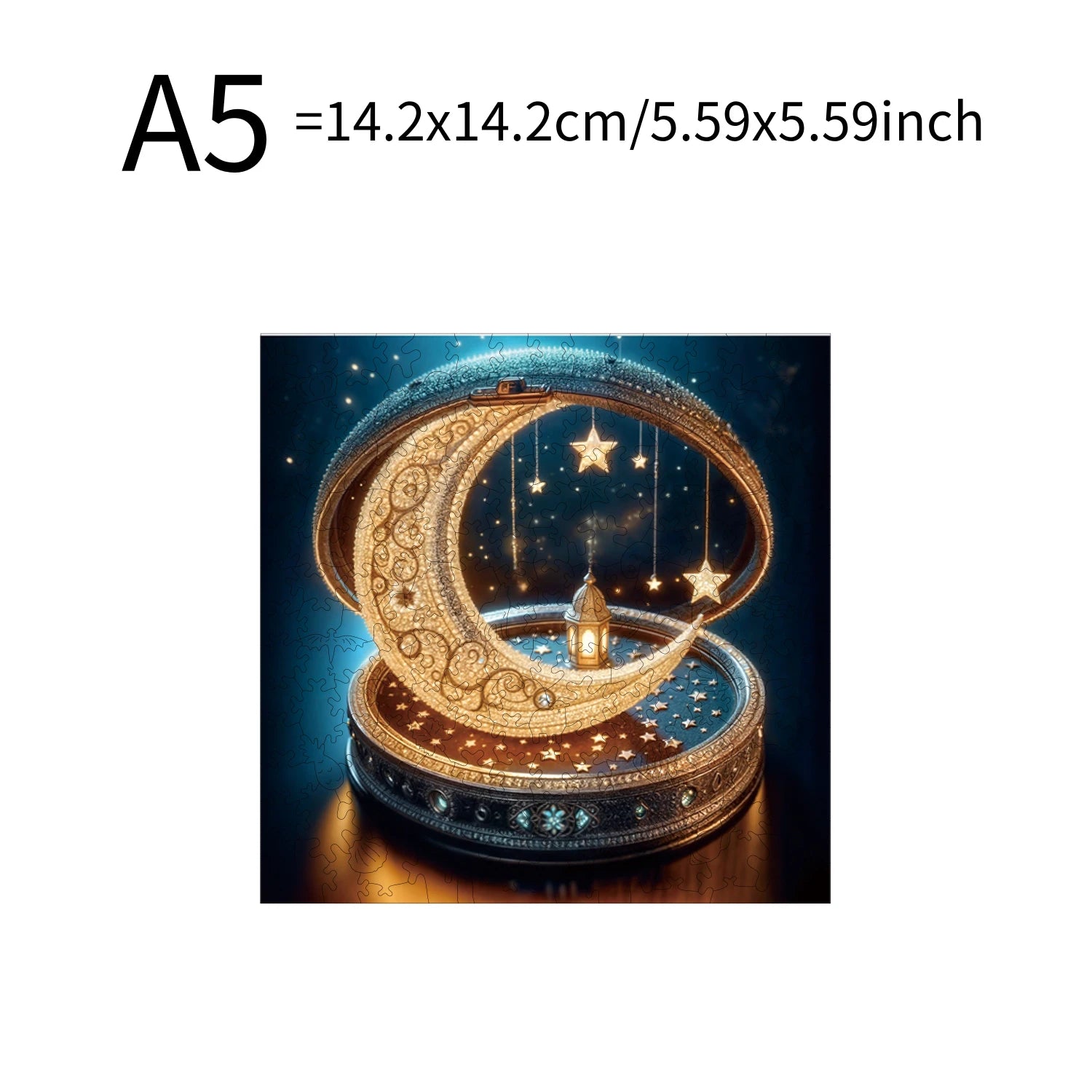 Moon Moonlight Lamp Goddess Puzzles High Quality Jigsaw Puzzle Wooden Puzzle Best Christmas Gift