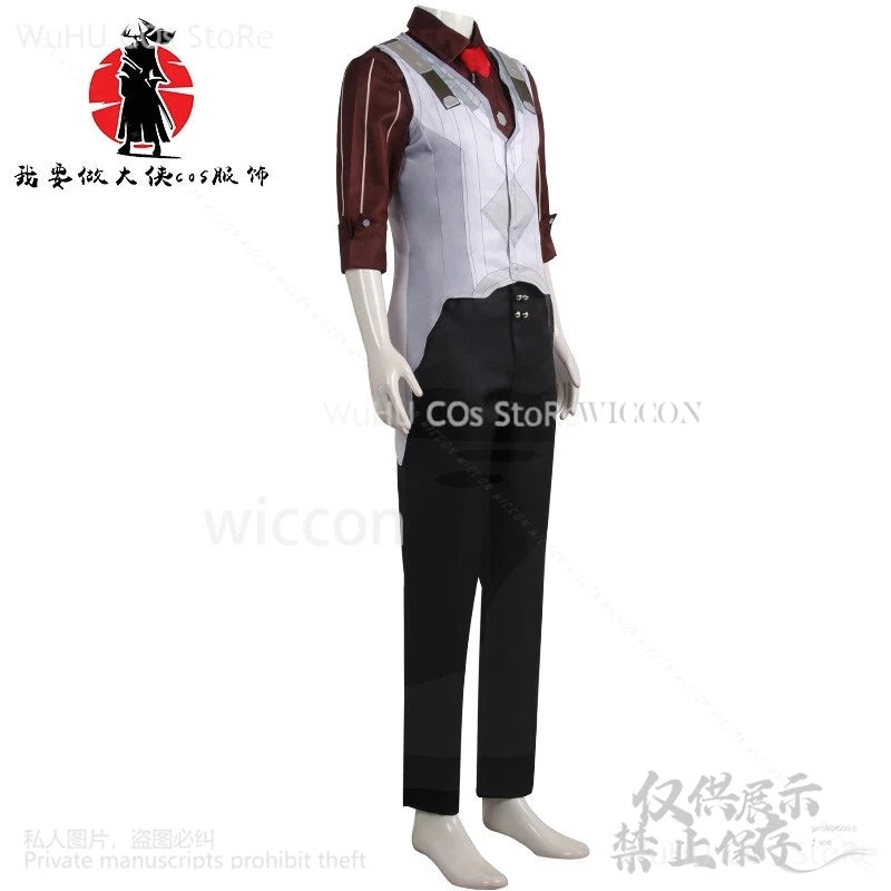 Anime Game LOL Arcane Cosplay Viktor Costume Wig Uniform Outfits Halloween Carnival Christmas Suit For Man Women Customized Cos