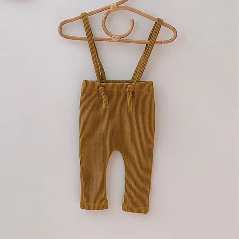 Summer Newborn Infant Baby Boys Girls Romper Jumpsuits Infant Clothes One Piece Overalls Solid Color Sleeveless