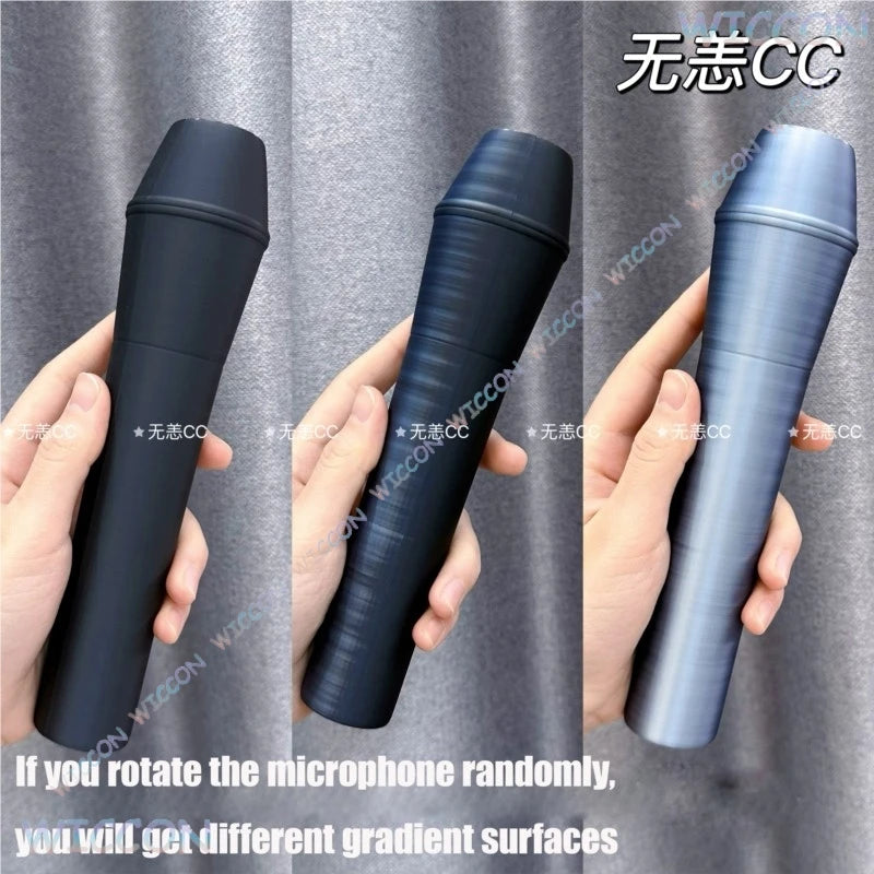 [YiNuo Store]Hyuna Cosplay Wig Long Hair Anime Alien Stage Hyuna Performance Prop Microphone Hyuna Sticker Women Halloween Cos A