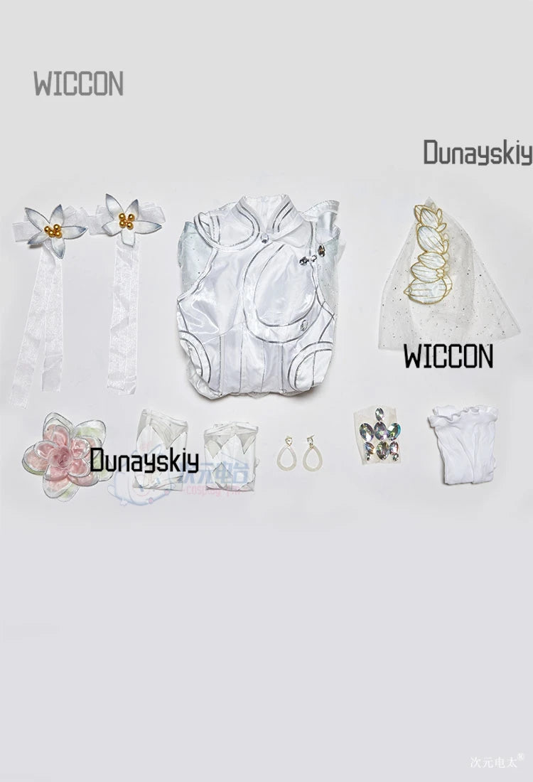 Invisible COS Woman Anime Game Cosplay Costumes Wig Accessions Wedding Lolita Dress Party Stage Kawaii Beauty Halloween Cosplay