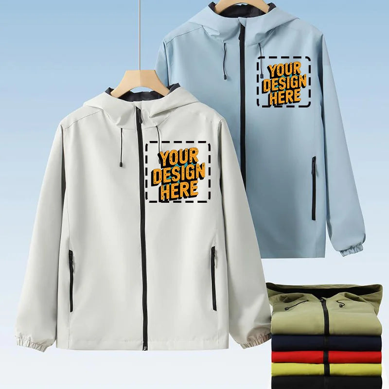 Waterproof Hiking Jackets for Men and Women Sun Protection Windbreaker Camping Climbing Rain Coat Unisex Portable Clothes