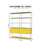 b7+  Nordic medieval cream wind small apartment display cabinet stainless steel module furniture decorative cabinet