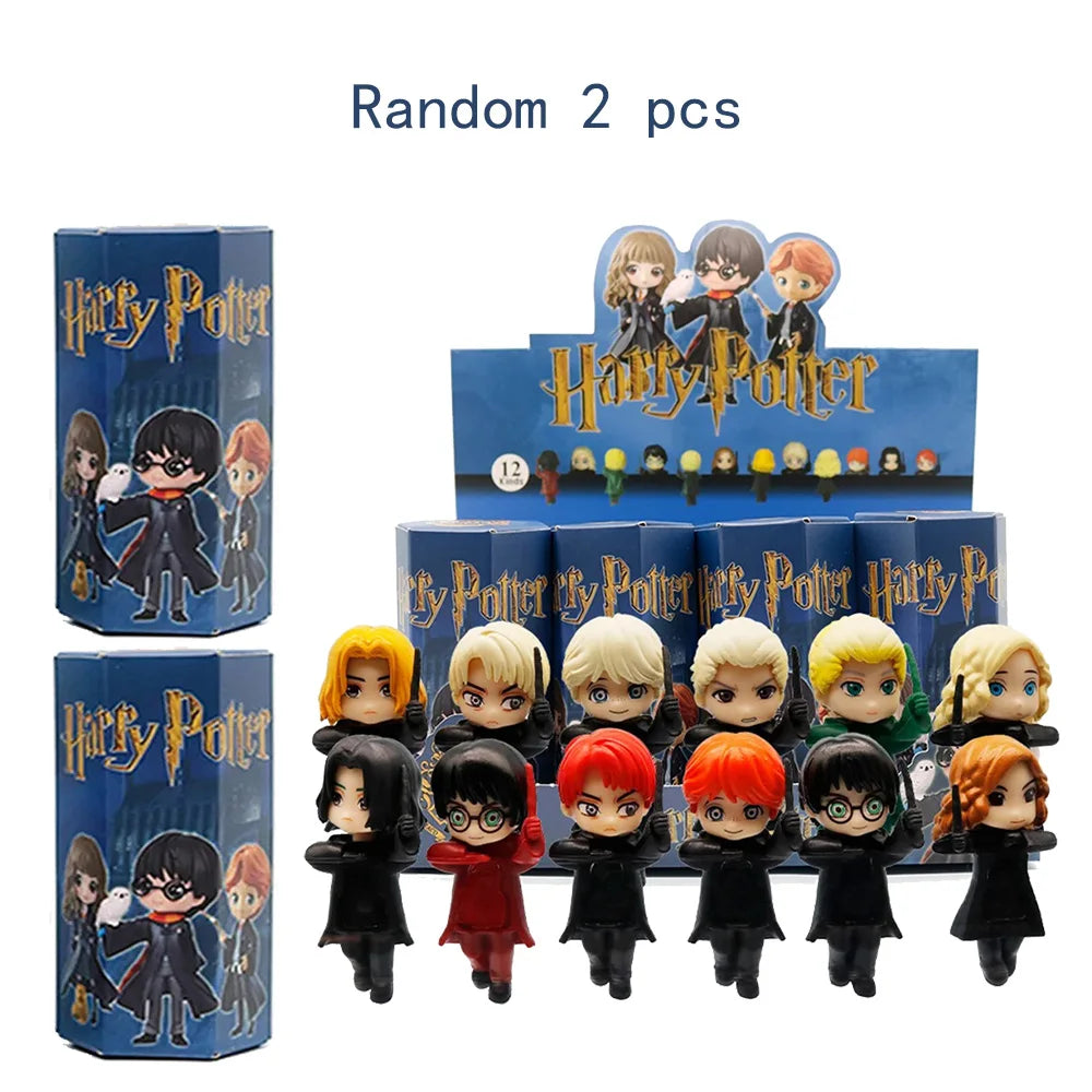 Hot Selling Harry Potter Blind Box Mini Figures Random Blind Bag Party Cute Doll Mystery Lucky Toys Kid Christmas Secret Gift