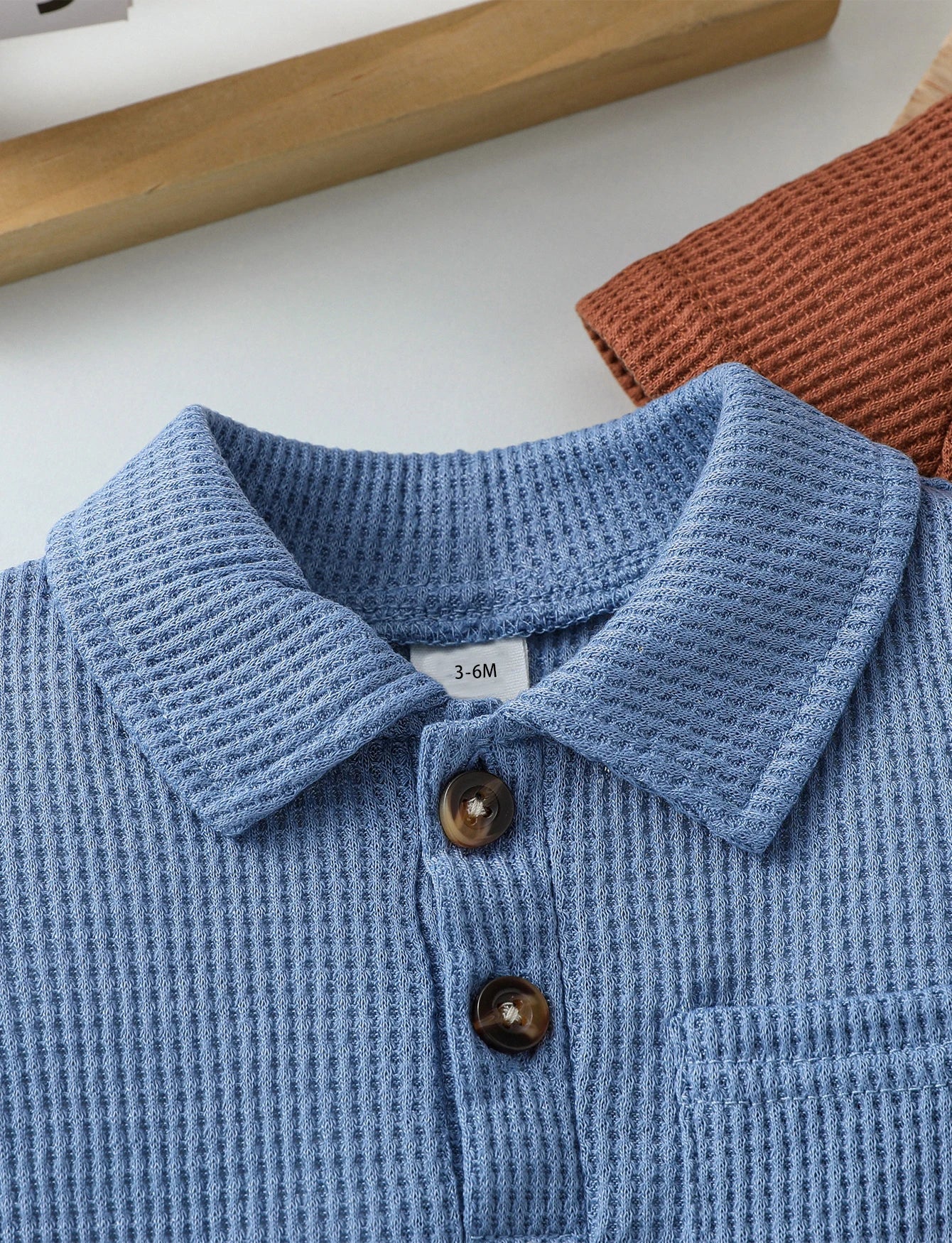 4Pcs/ Baby Boys Four Seasons Fashion  Waffle pattern Short Sleeve Bodysuits For 0-1Y Casual Daily Wear Romper Clothes Jumpsuit