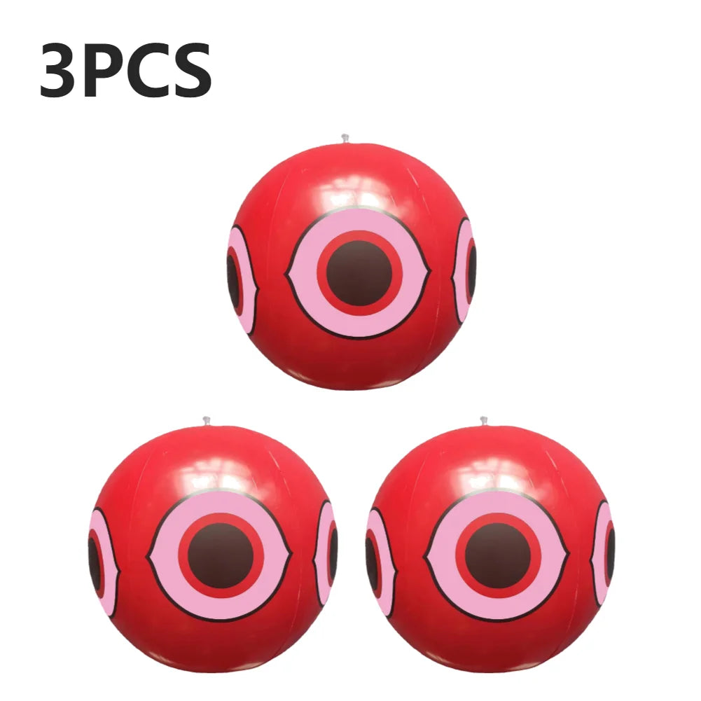 40CM Bird Repellent Scare Eye Balloon Pigeons Woodpecker Visual Deterrent Anti-Bird Balloon Garden Accessories Festival Ornament