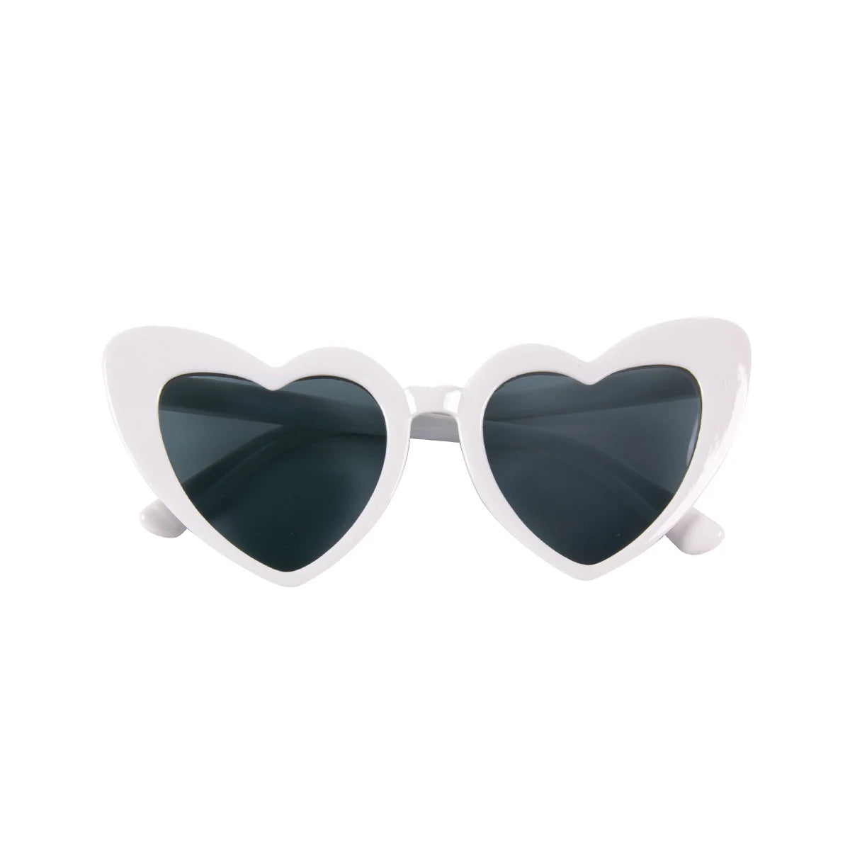 Heart Shaped Sunglasses for Women Retro Cat Eye Sunglasses Wedding Engagement Decoration Shopping Traveling Party Accessories
