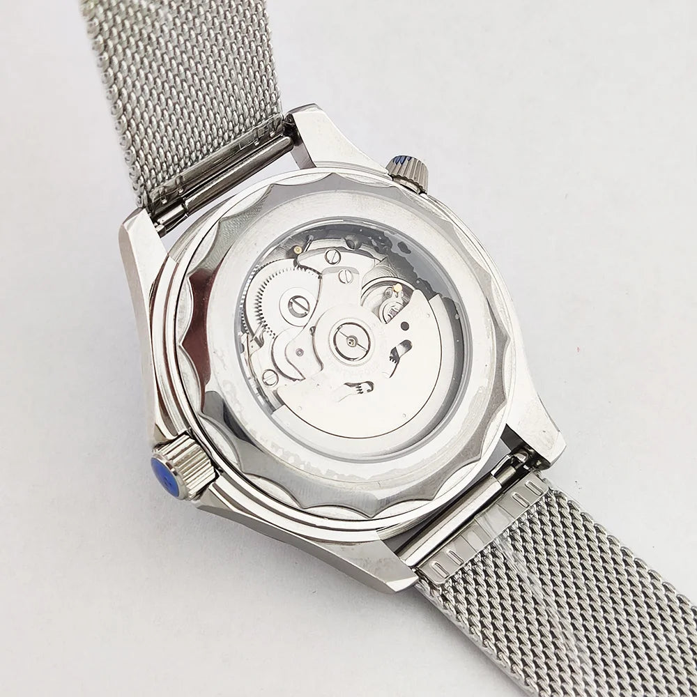 42mm NH35 watch luxury Mechanical Automatic watch Stainless steel 10bar waterproof Miyota 8215 watch ceramic bezel Men's watch