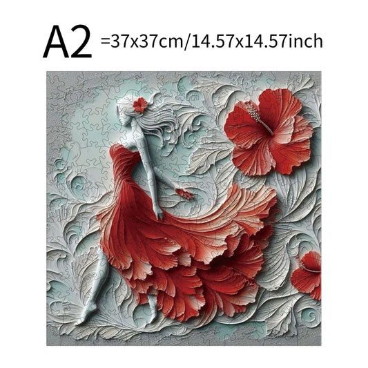 Little Bunny Beauty Animal Puzzles High Quality Jigsaw Puzzle Wooden Puzzle Best Christmas Gift