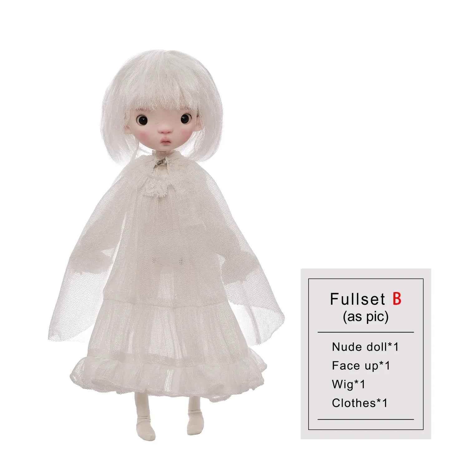 ShugaFairy Peaches 1/6 Bjd Dolls 30cm Pii Body Russian Retro Literary Style Girl Ootd Cute Fullset Joint Bjd Clothes Bjd Fairy