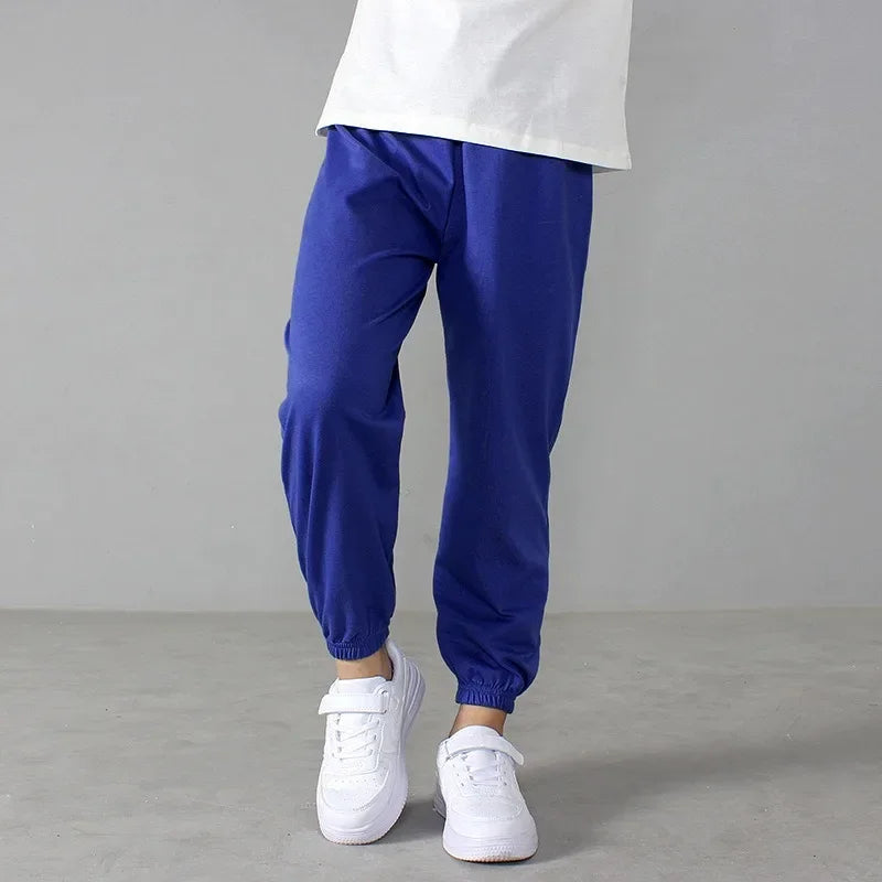 Boys' Cotton Sweatpants Unisex Toddler Jogger Pants Spring Baby Pants Children's Mosquito Trousers Summer Girls' Casual Clothes