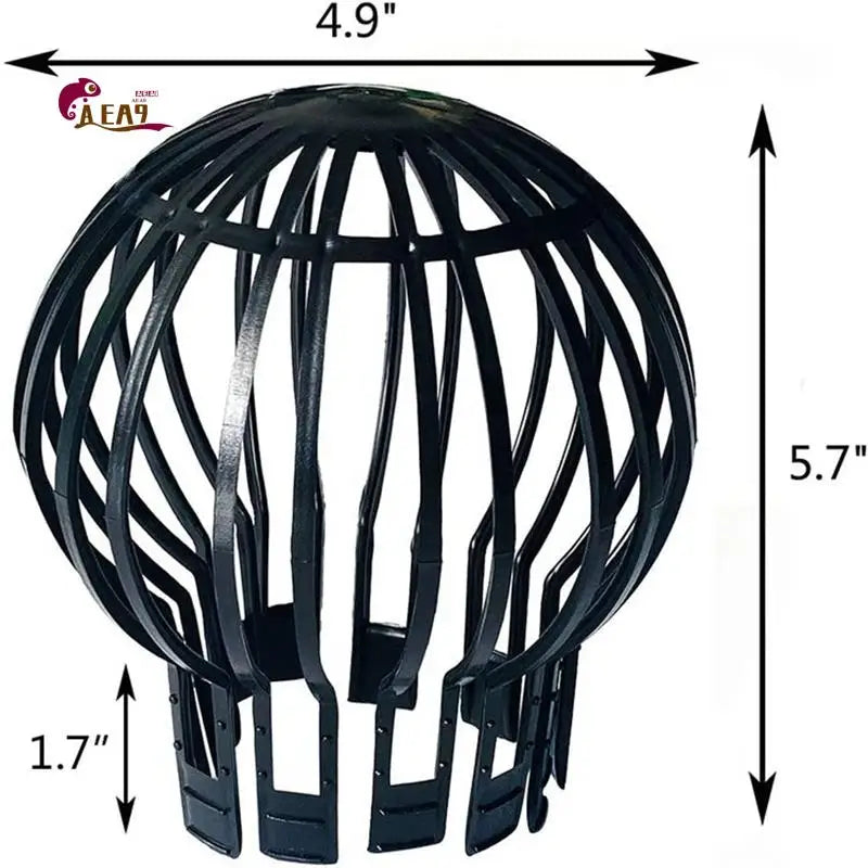 AEA9-Downpipe Filter Plastic Roof Gutter Balloon Guard Filters For Most Household Downpipes Garden Protective Cover