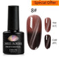 9D Reflective Magnetic Gel Nail Polish 7ml Shiny Glitter Cat Eye Nail Gel Varnishes Semi Permanent Soak Off UV Gel Nail Art