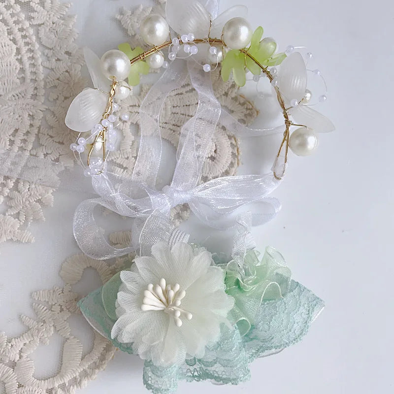 17CM Pendant Labubu Doll 17cm Labubu Generation 1 2 and 3 Macaron Color Set: Hair Hoop and Lace Skirt