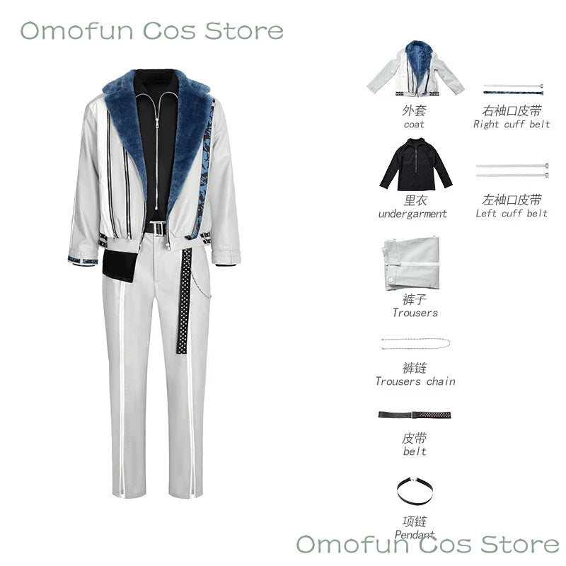 Project Sekai Colorful Stage ULTRA C Kohane An Akito Toya Cosplay Costume Wig Cover Rekka Outfit VBS Uniforms Team Rolpleay Suit