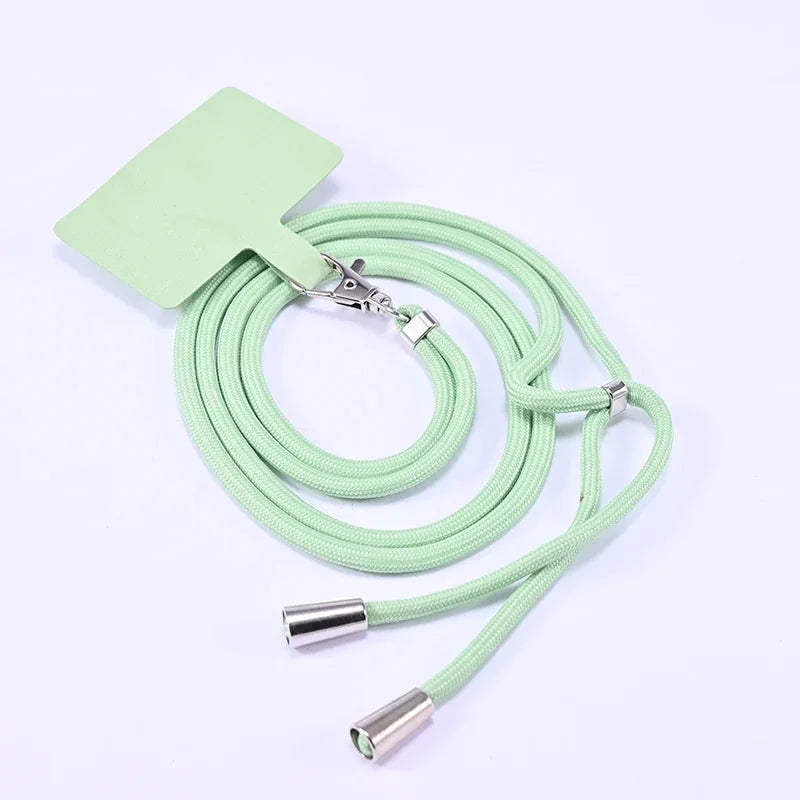 Phone Lanyard Adjustable Detachable Cord Lanyard Strap For Mobile Phone Chain Accessories Cell Phone Rope Neck Straps Universal