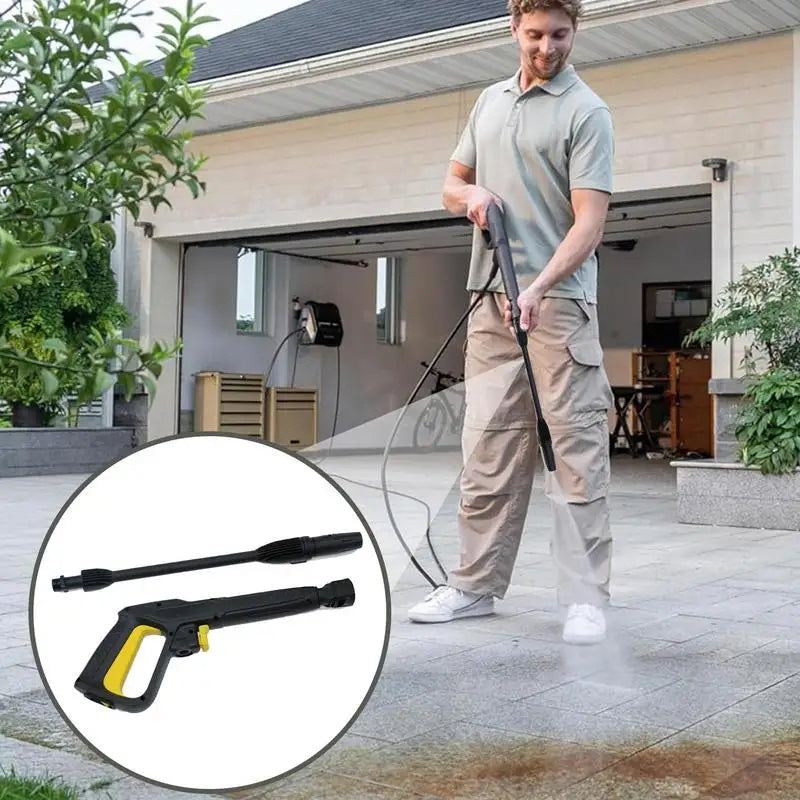 Water Hose Pressure Nozzle Garden Hose Sprayer Extension Wand Watering Tool For Plants Lawn Showering Pets