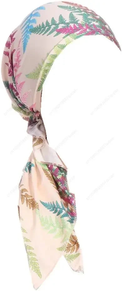 Pre-Tied Bandana Turban Hat Chemo Cancer Headscarf Headwraps Headwear for Women Hair Cover Hat