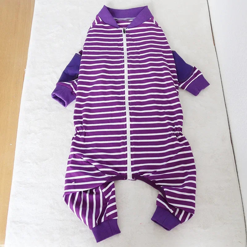 For Big Dog Clothing Jumpsuit Overalls Winter Large Dog Clothes Pajamas Rompers Samoyed Husky Golden Retriever Dog Coat Costumes