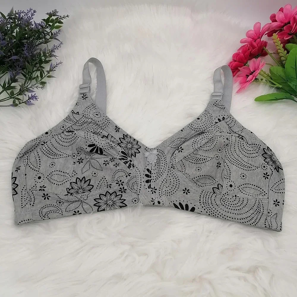 Large Size 44D-54F Sexy Bra for Women DEMI push up Ladies Underwear Wireless Lingerie Brassiere Comfortable Cotton Bralette C30