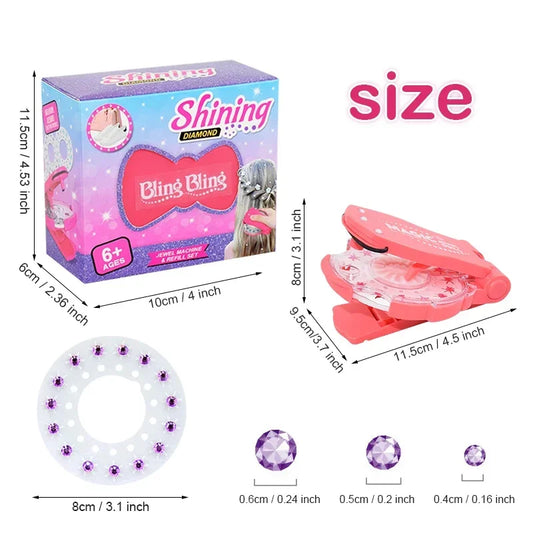 DIY Hair Salon Toys,Electric Magic Automatic Hair Braiding Machine for Girls,Kids Hair Styling tool for Christmas & Birthday