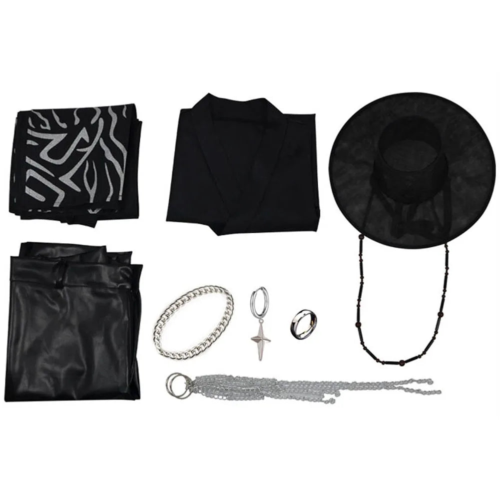 Kids Boys Jinu Demons Hunter of KPop Cosplay Costume Children Roleplay Fantasia Clothing Child Disguise Outfits Halloween Suits