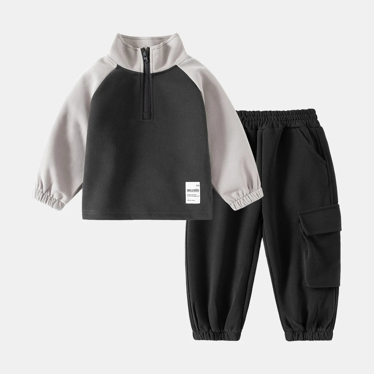 Active Boys Clothes Sets Jacket + Pants Toddler Kids Coat and Trousers Children's 2 Pieces Outfits