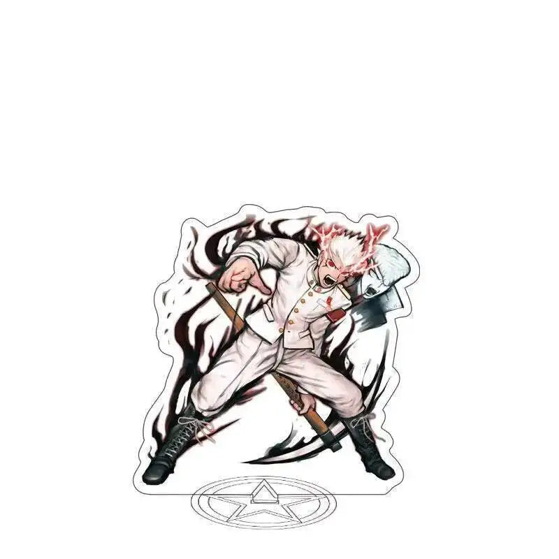 Anime Danganronpa V3 Kokichi Oma Saihara Shuichi Acrylic Stand Ornaments Action Figures Cartoon Model Christmas Gifts Girls