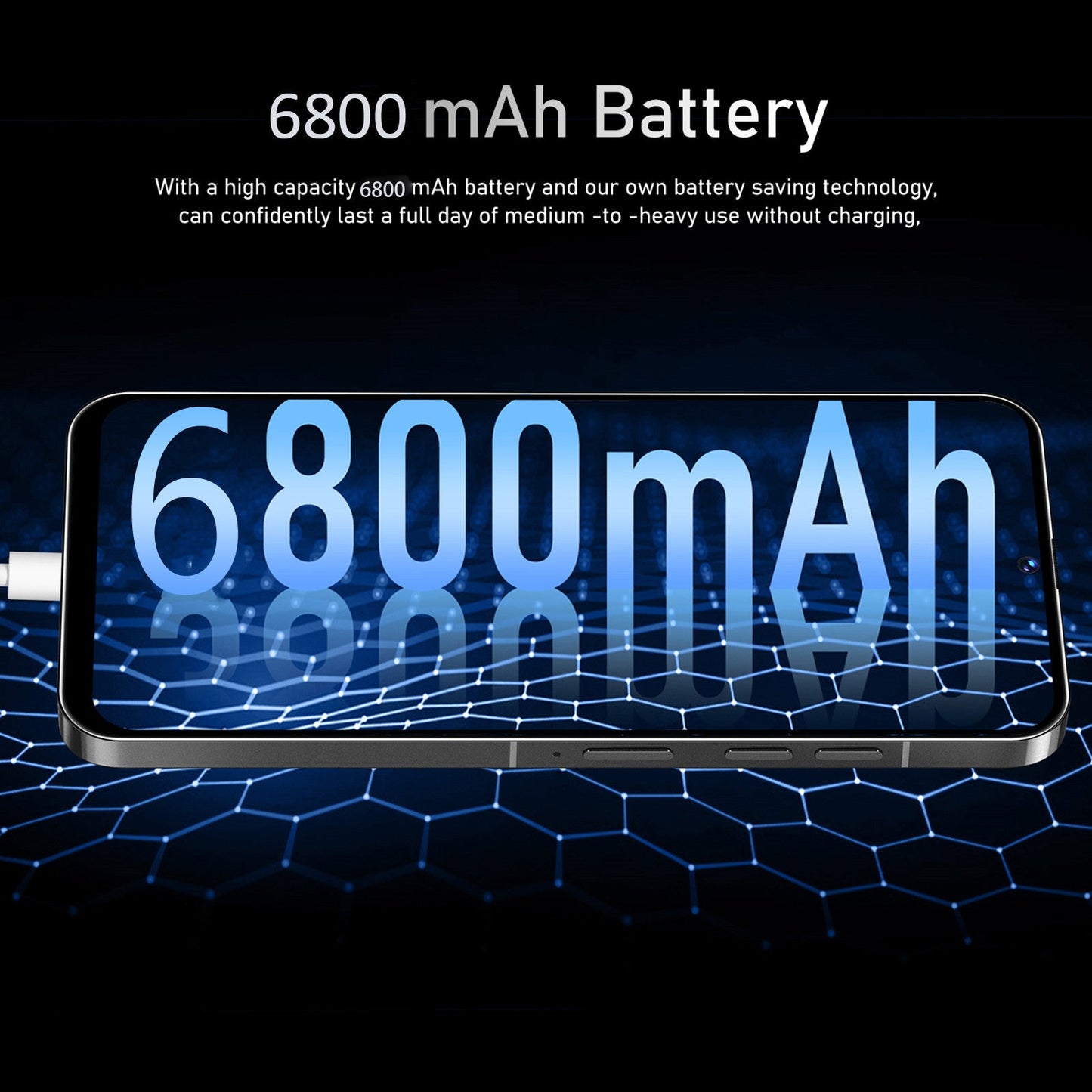 30 Pro Unlocked Phones, 6GB 128GB Smartphone, 6.5inch HD Screen Cell