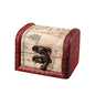 Chinese Style Vintage Wooden Jewelry Box With Lock Trinket Packing Box For Ring Brooch Bracelets Earrings Ear Studs Storage Box
