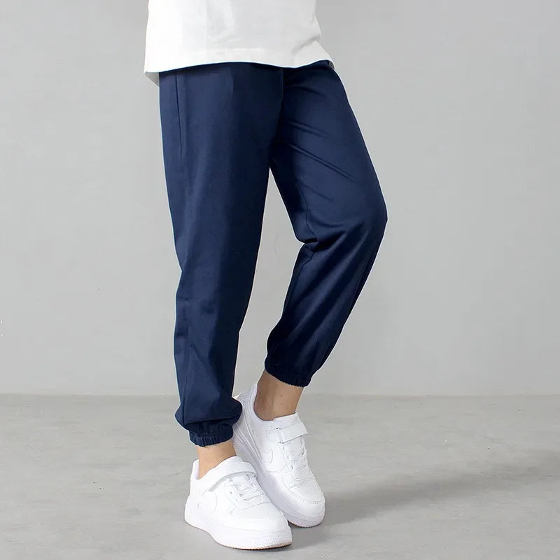 Boys' Cotton Sweatpants Unisex Toddler Jogger Pants Spring Baby Pants Children's Mosquito Trousers Summer Girls' Casual Clothes