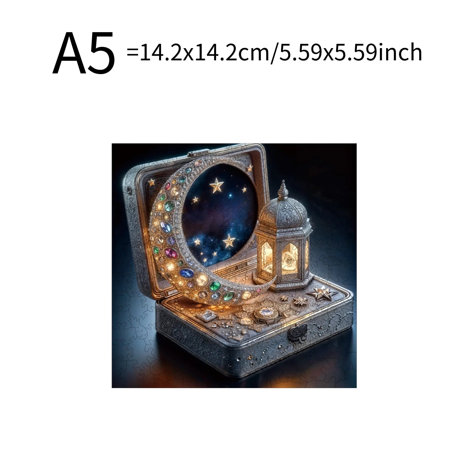Moon Moonlight Lamp Goddess Puzzles High Quality Jigsaw Puzzle Wooden Puzzle Best Christmas Gift