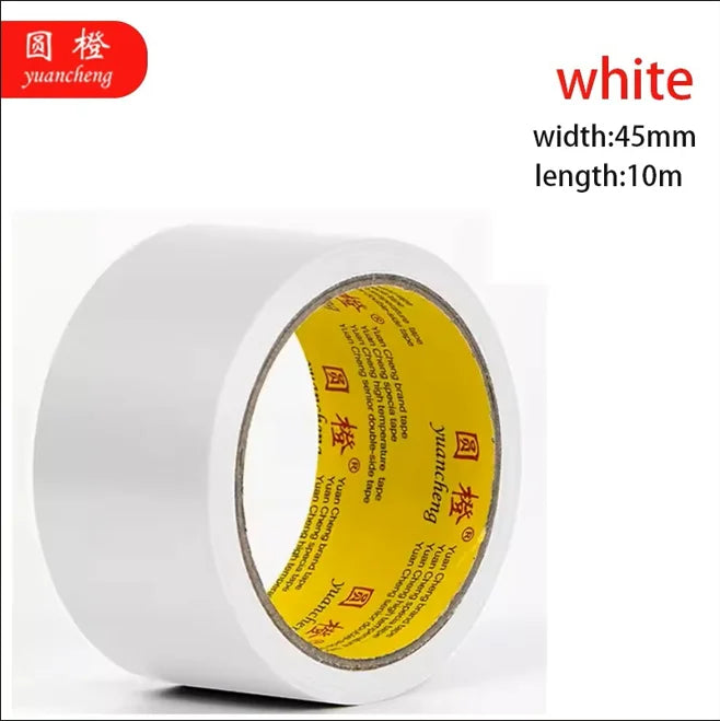 Black Adhesive Fabric Duct Tape Strong, Carpet  Tape Waterproof,White  Tape decorative, 10 Meter Automotive Fabric Tape 1Roll