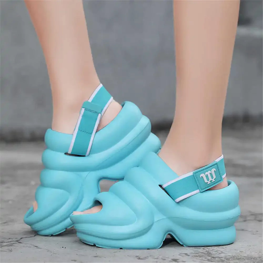 Platform Round Tip Womens Luxury Flat Sandals Slippers For Summer Shoes Plus Size Sneakers Sport Top Grade Global Brands