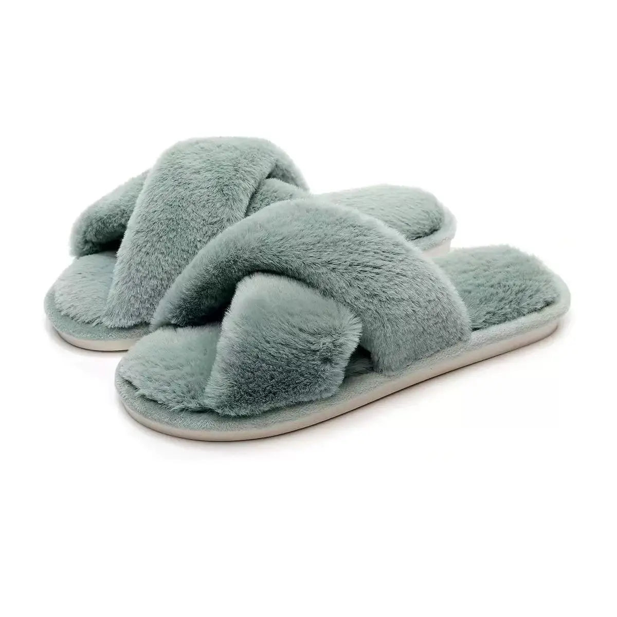 Personalized Bridesmaid Fluffy Slippers, Custom Bride Slippers, Bridal Slippers, Bridal Party Gifts Wedding Gift for Her