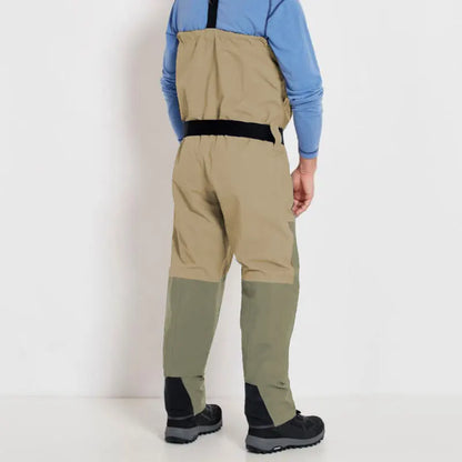 Zippered Waterproof Wader Without Boots Fisherman Clothing for Hot Weather Protective Against Saltwater Freshwater Surf Fishing