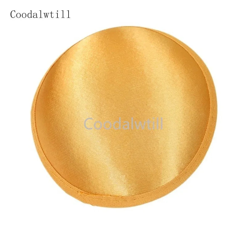 New 13CM Satin Round Fascinator Base For Women Wedding Millinery DIY Hair Accessories Ladies Bride Wedding Headpiece Supplies