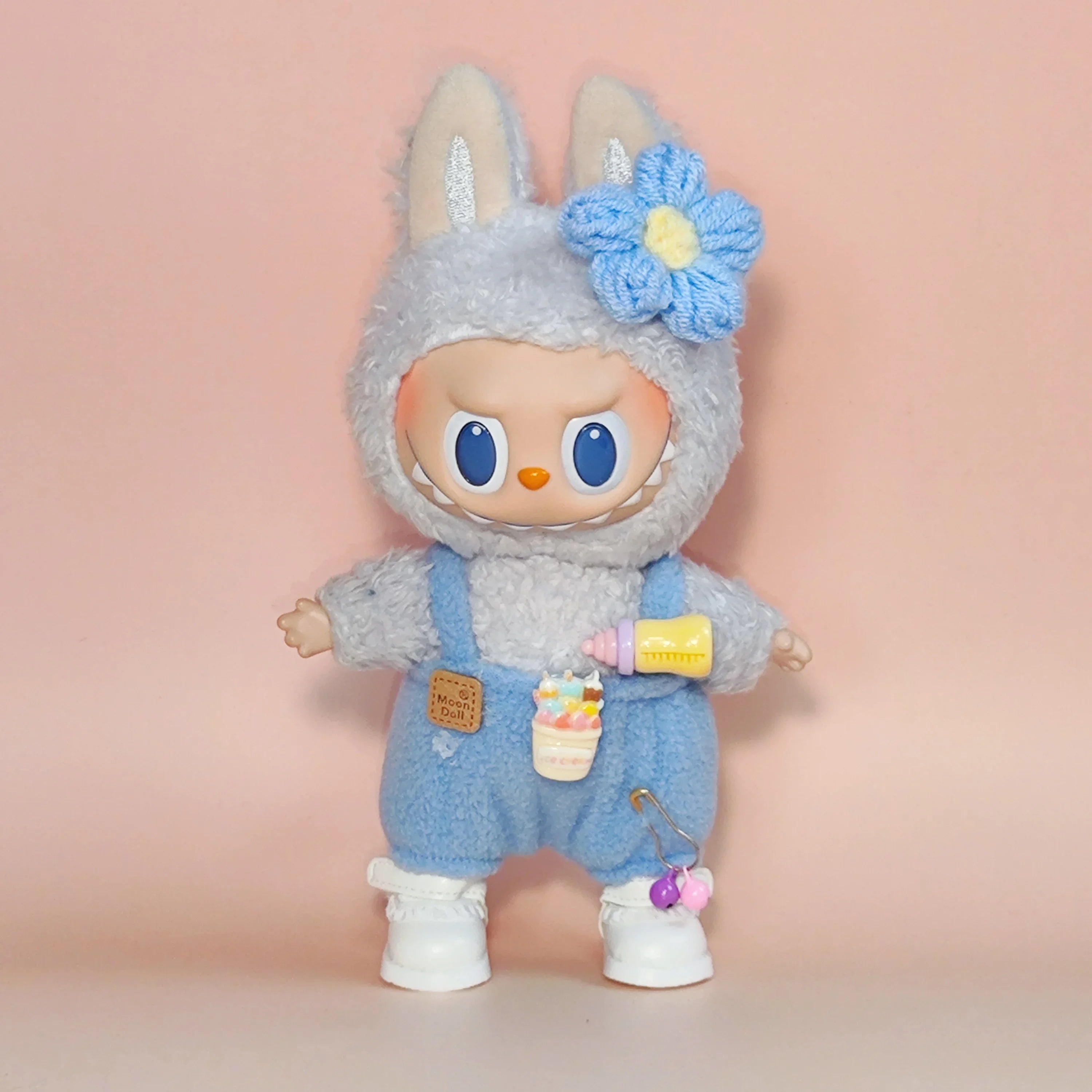 For 15-17cm Clothes for Labubu  - Mystery Box with Fashion Outfits, Baby Bottle Accessories, Cute & Stylish Sets
