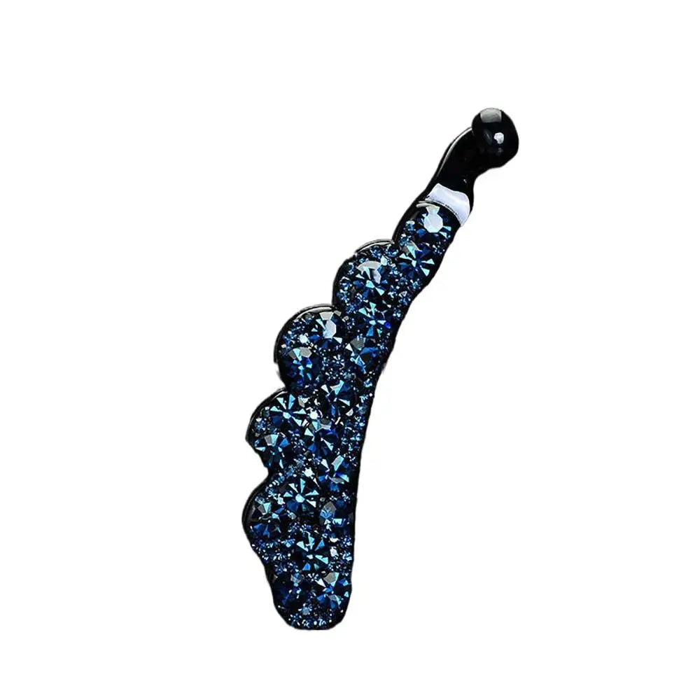 Simple Hair Claw For Girl Headdress Diamond For Women Hair Accessories Banana Clip Korean Style Hair Clip Ponytail Holder