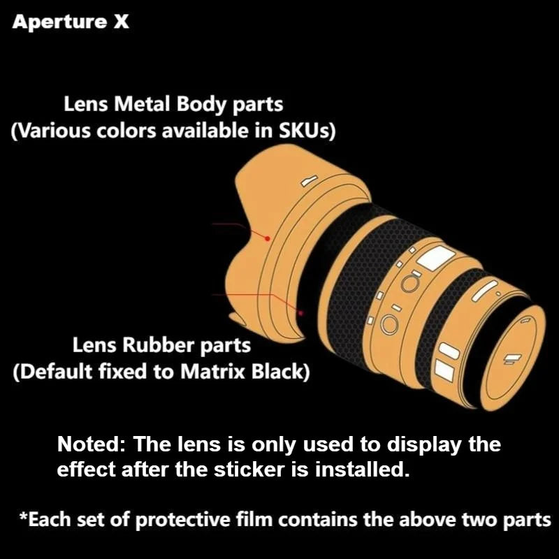 For Tamron 35-150mm F2-2.8 Di III VXD(For Sony E Mount) Lens Sticker Protective Skin Decal Film Anti-Scratch Protector Coat A058